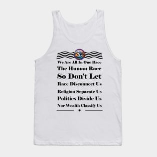 We Are All In One Race Tank Top